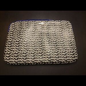 Stella & Dot Laptop Bag Black/ White
